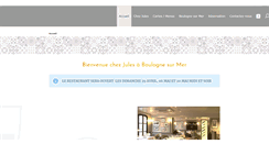 Desktop Screenshot of chez-jules.fr